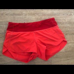 Lululemon Speed Short Sz 4